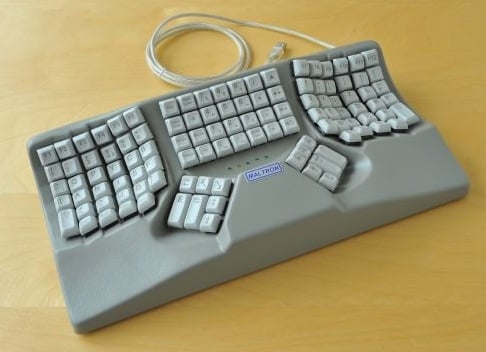 An adaptive keyboard