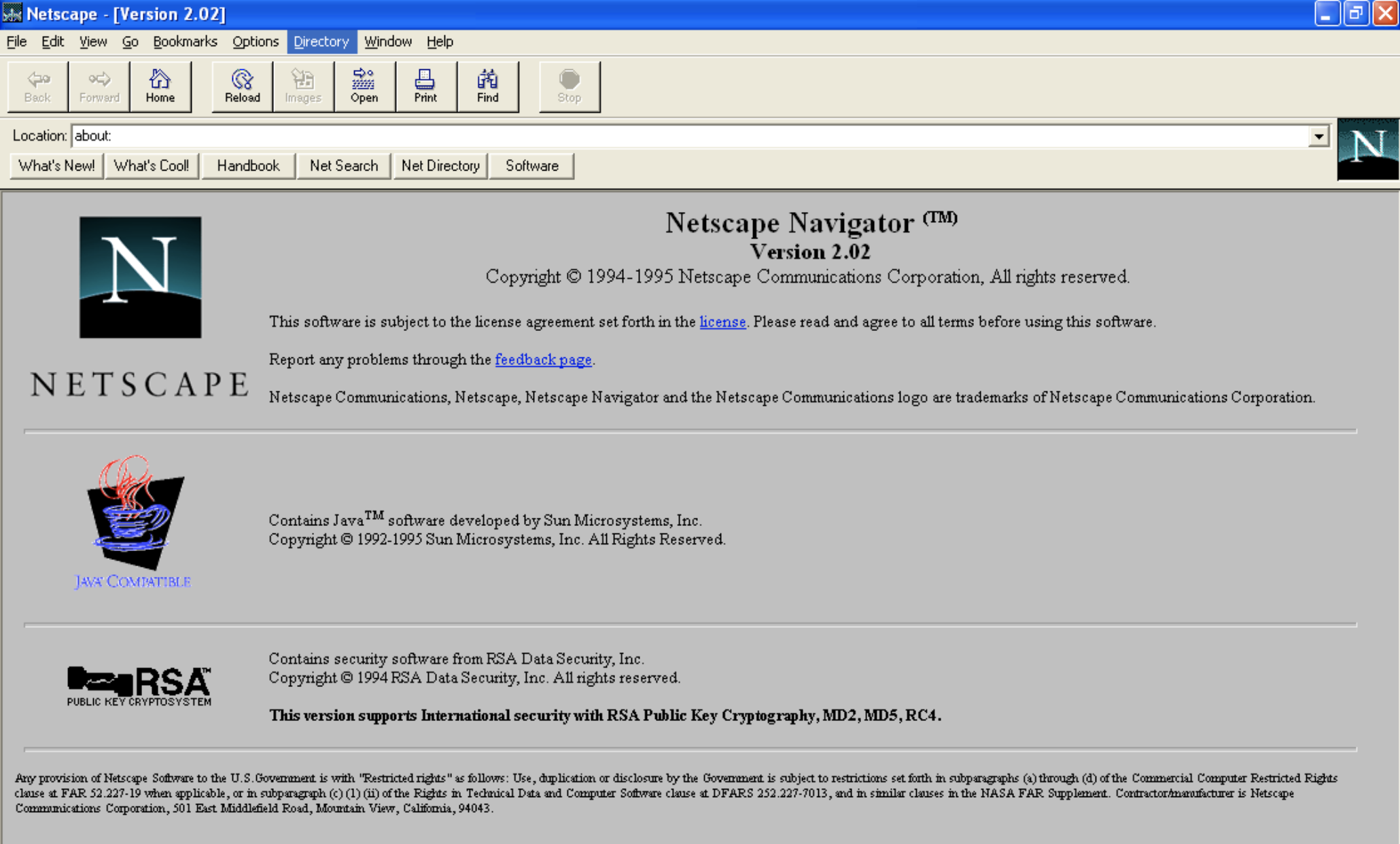 JavaScript in Netscape