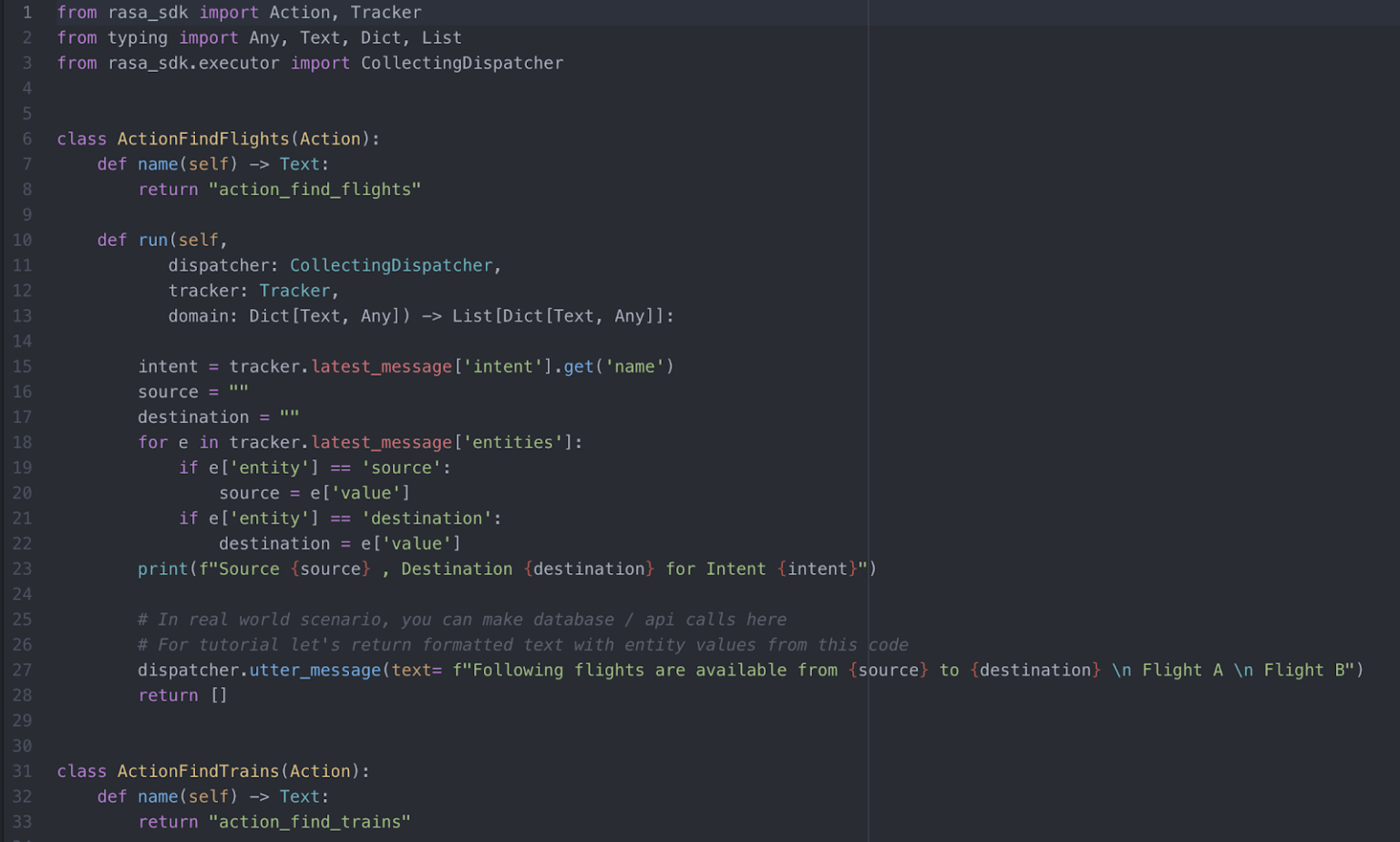 How to Build a Secure AI Chatbot Using RASA & Python