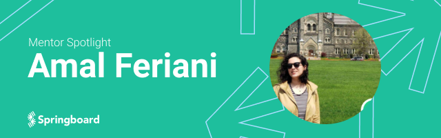Springboard Mentor Spotlight: Amal Feriani