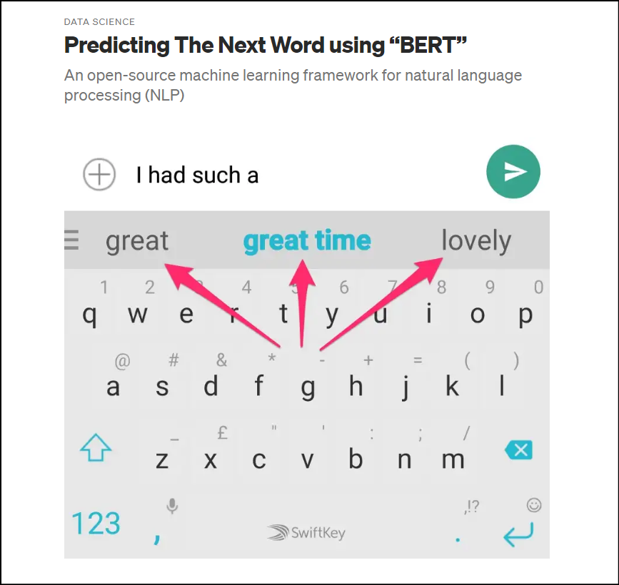 NLP projects, Next Word Prediction