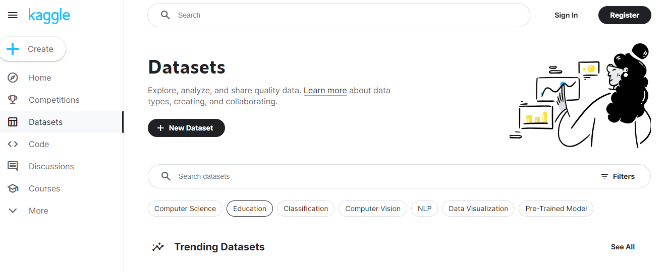 free data sets - Kaggle 