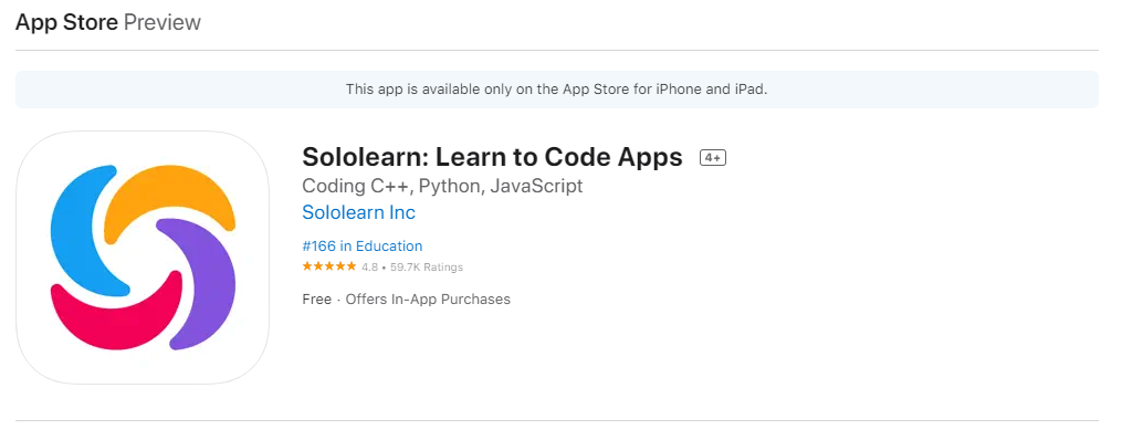 Solo Learn App