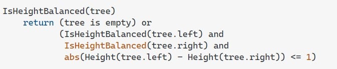 In Java, Can You Check Whether or Not a Tree Is Balanced? If So, Then How?